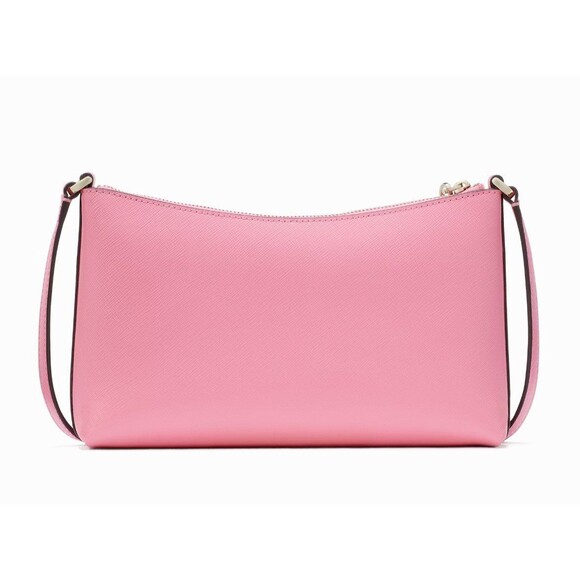 New Kate Spade Sadie Crossbody Saffiano Leather Blossom Pink - Picture 3 of 5